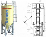 Силосы цемента сварные СЦв Темиртау от завода производителя Стройтехника